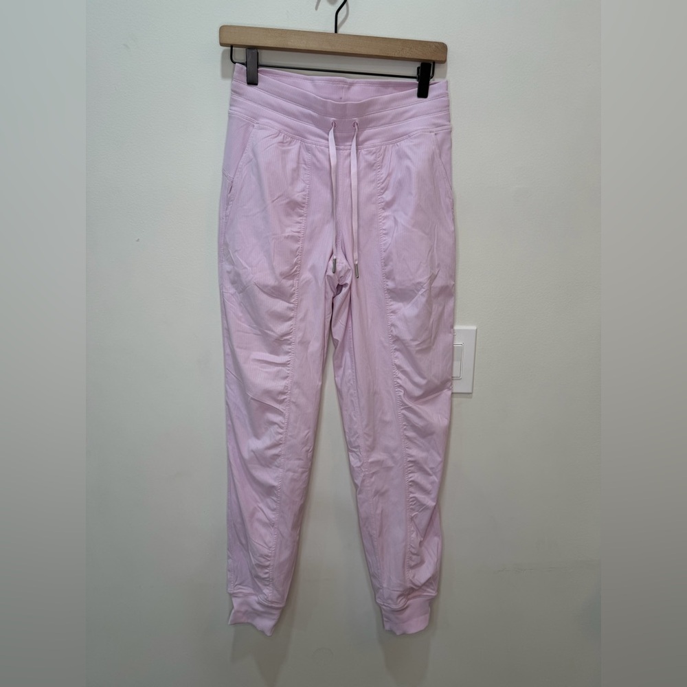 Lululemon Dance Studio Mid-Rise Jogger - Pink Organza, size 4